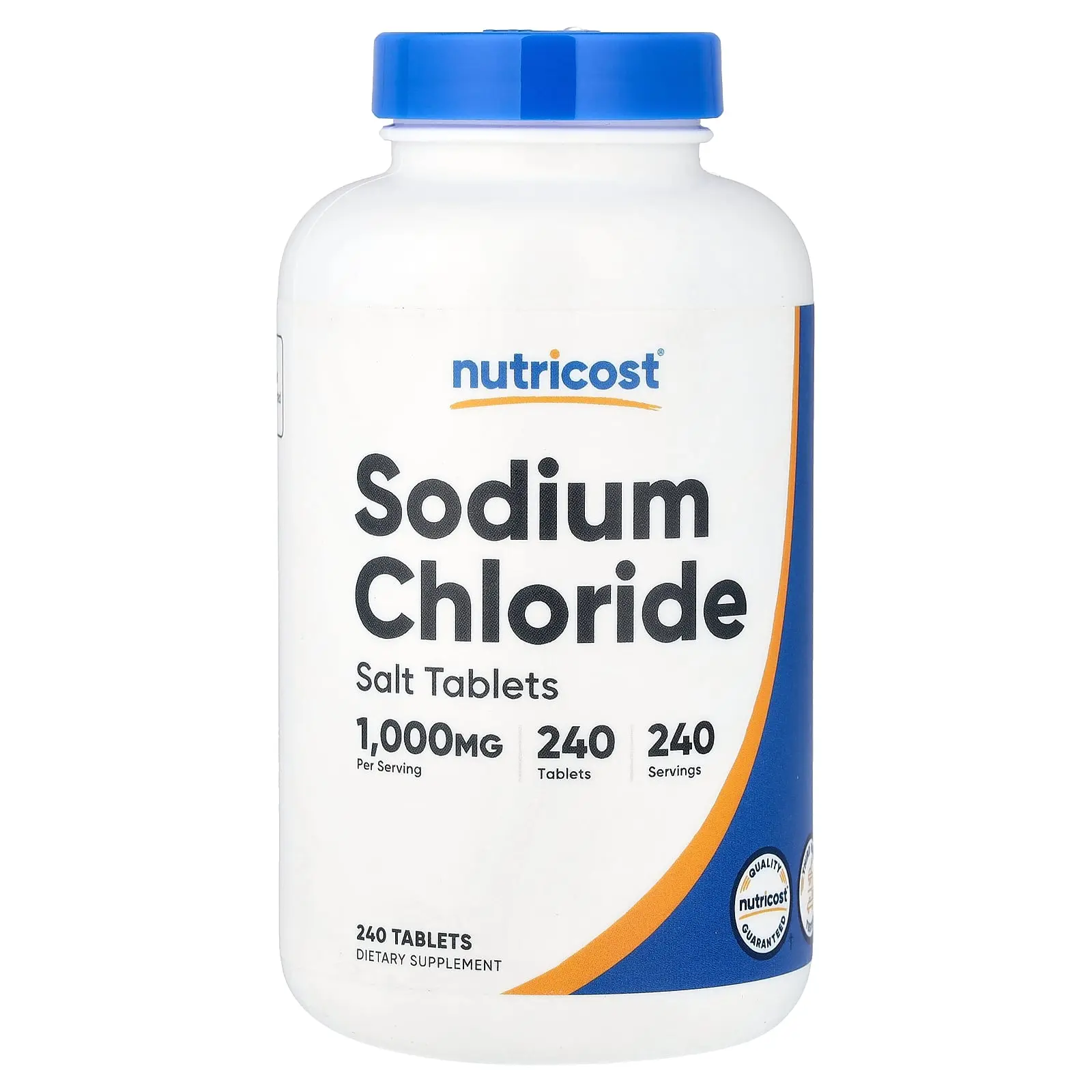 Nutricost Sodium Chloride, 240 Tablets
