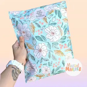 Indy Bloom Blue Poly Mailer