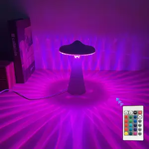 Creative Luxury LED Light, Remote Controlled Touch Panel, 16 Colors, Home Decor, Living Room, Halloween, Christmas, Perfect Gift, Dimmable Night Light