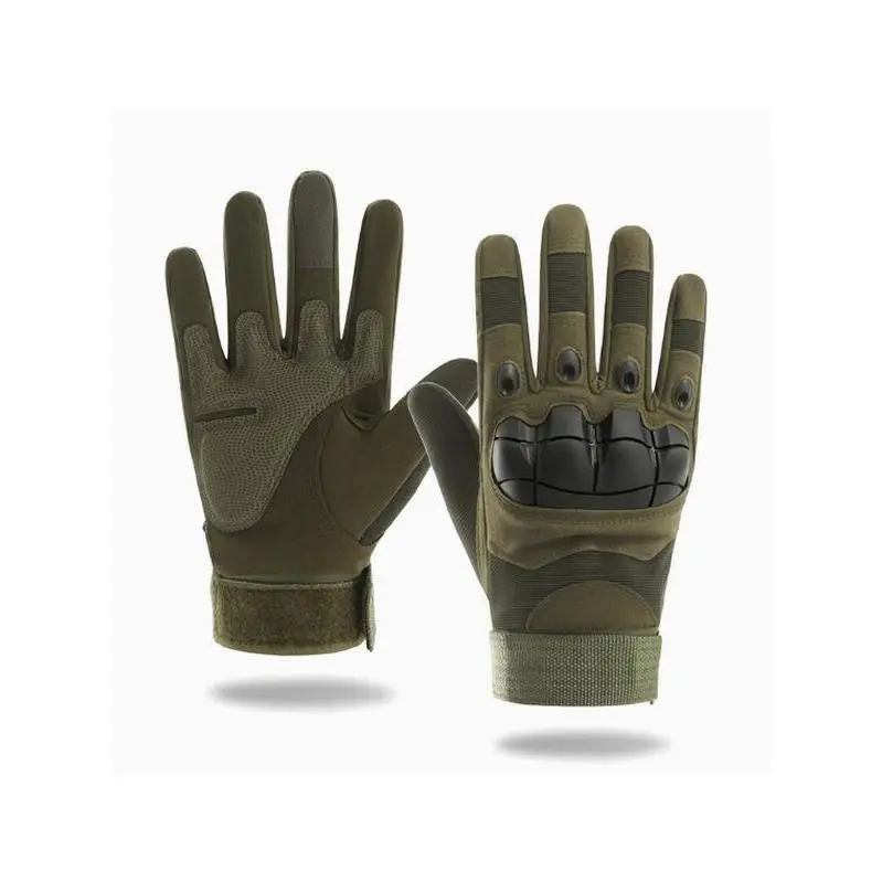 HOMUG Men's Full-Finger Touchscreen Gloves, Compatible with Smartphones & Tablets - Breathable Microfiber Material with Adjustable Hook and Loop Wrist Strap, Brown Outdoor Cold-Weather Gloves