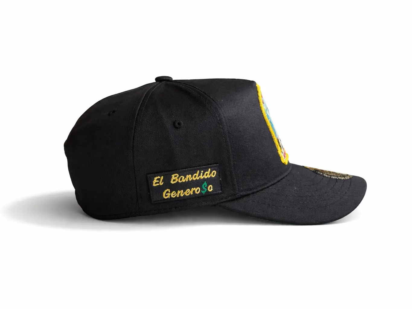 Jesus Malverde Gorra con bandera de mexico Exclusiva Importada Unisex Hat Gorras Belicas Personalizadas High Quality Durable Material Adjustable Fit