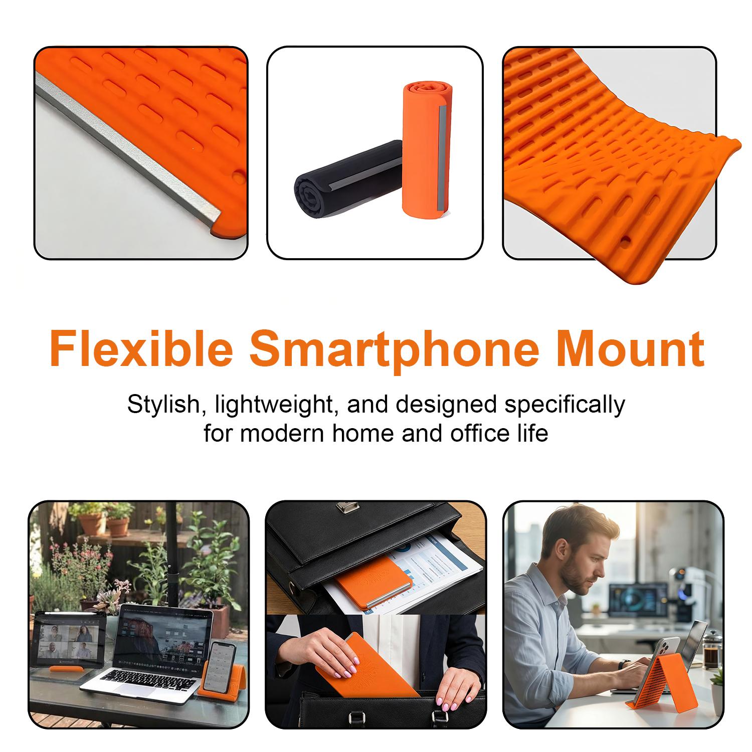 Flexible Adjustable Phone/Tablet Holder AirPlane Travel Stand Flight Cell Phone Holder Travel Essential Accessories for Most Smartphones, Tablets