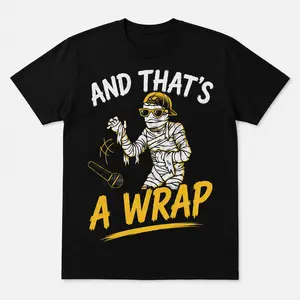 Funny Mummy Halloween Shirt, And That's A Wrap.png