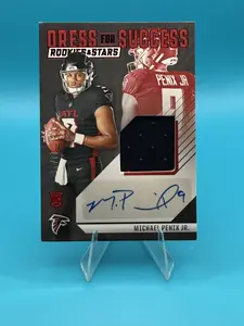2024 Panini Rookies & Stars #DFS-MPJ Michael Penix Jr. Dress for Success #/99