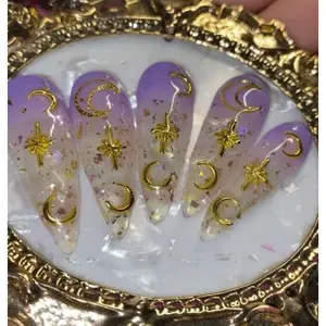 MOONLIGHT | STILETTO | LONG | PRESS ON NAILS