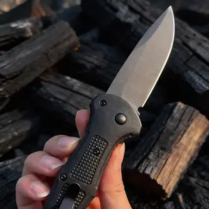 D2 Steel Pocket Folding Knife - G10Non-Slip Handle, Reliable EDC forCooking,Camping, Hiking, Travel, EverdayCarry,Perfect Gifts belt picnic cooker