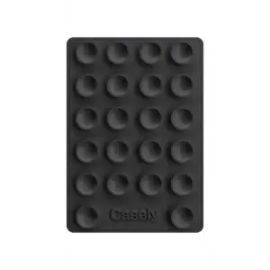 Grippy | Black Silicone Suction Phone Mount with MagSafe