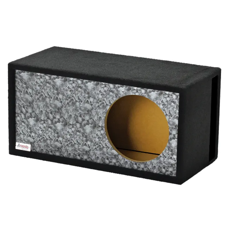 Atrend 15LSVB Single 15 in Vented SPL Subwoofer Box – Reaper Black