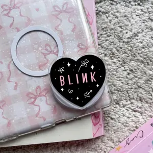BP Waterproof Phone Holders, Blink Planner Kindle, Kpop Illustration Decor Stationery, For Kpop Lovers