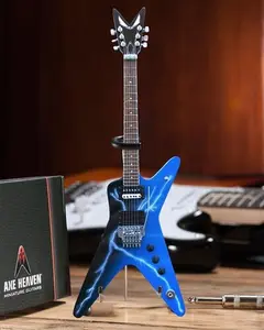 Axe Heaven -Dimebag Darrell - Dimebag Darrell Pantera Dean From Hell Lightning Bolt Mini Guitar Replica Collectible  [Collectible Figurine/Statue/Bust] figurine/statue, Collectible