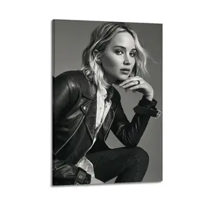 Jennifer Lawrence Modern Art Deco Painting Art Poster Wall Decoration Wall Poster Art Wall Rich Art Painting Corridor Art Painting Decoration