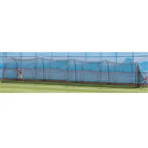 212 MAIN 48 ft. Home Batting Cage with 24 Xtender 2X, Baseball Training Equipment, Practice Net for Home Use, Batting Practice Equipment, Baseball Bat