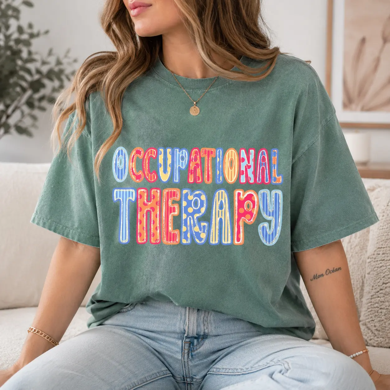 Occupational Therapy Shirt, Gift for OTA, Occupational Therapist Tee, Therapy Clinic Sweatshirt, Comfort Colors T-Shirt