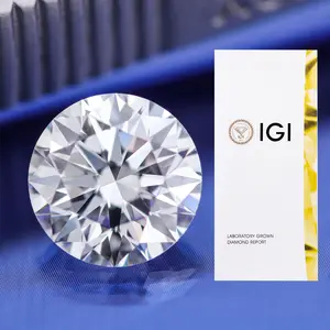 1 carat Round cut | Certified｜Loose Lab-Created Gemstones