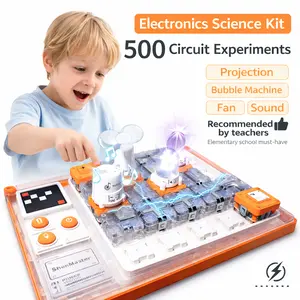 Stem Circuit Building Science Experiment Kit, Full Function Electronic Build Set, Safety Interlock Device, Ideal Gift for Adults & Kids