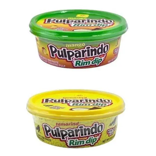 DE LA ROSA PULPARINDO SPICY RIM DIP: MANGO & TAMARINDO WITH REAL FRUIT Mango Flavor
