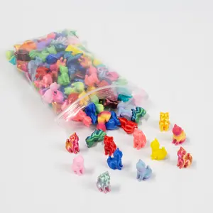 100pcs 3D Printed Mini Cat, Cute Micro Cat Figurines, Perfect Room and Bathroom Decor, Ideal Gift for Cat Lovers, Halloween Christmas Decoration, Collectible Room Decor