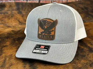 Merica Hat Custom Patch Hat Richardson 112 Snapback Trucker Hat Funny Headwear for Men