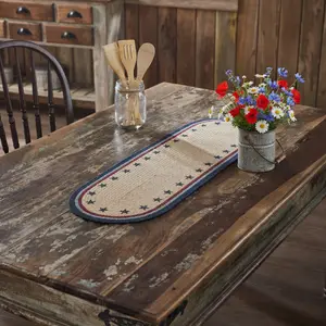My Country Stars Braided Table Runners