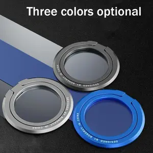 Magnetic Ring Stand, Universal Magnetic Ring Holder, Strong Magnetic Desktop Holder, Phone Accessories for Apple & Android