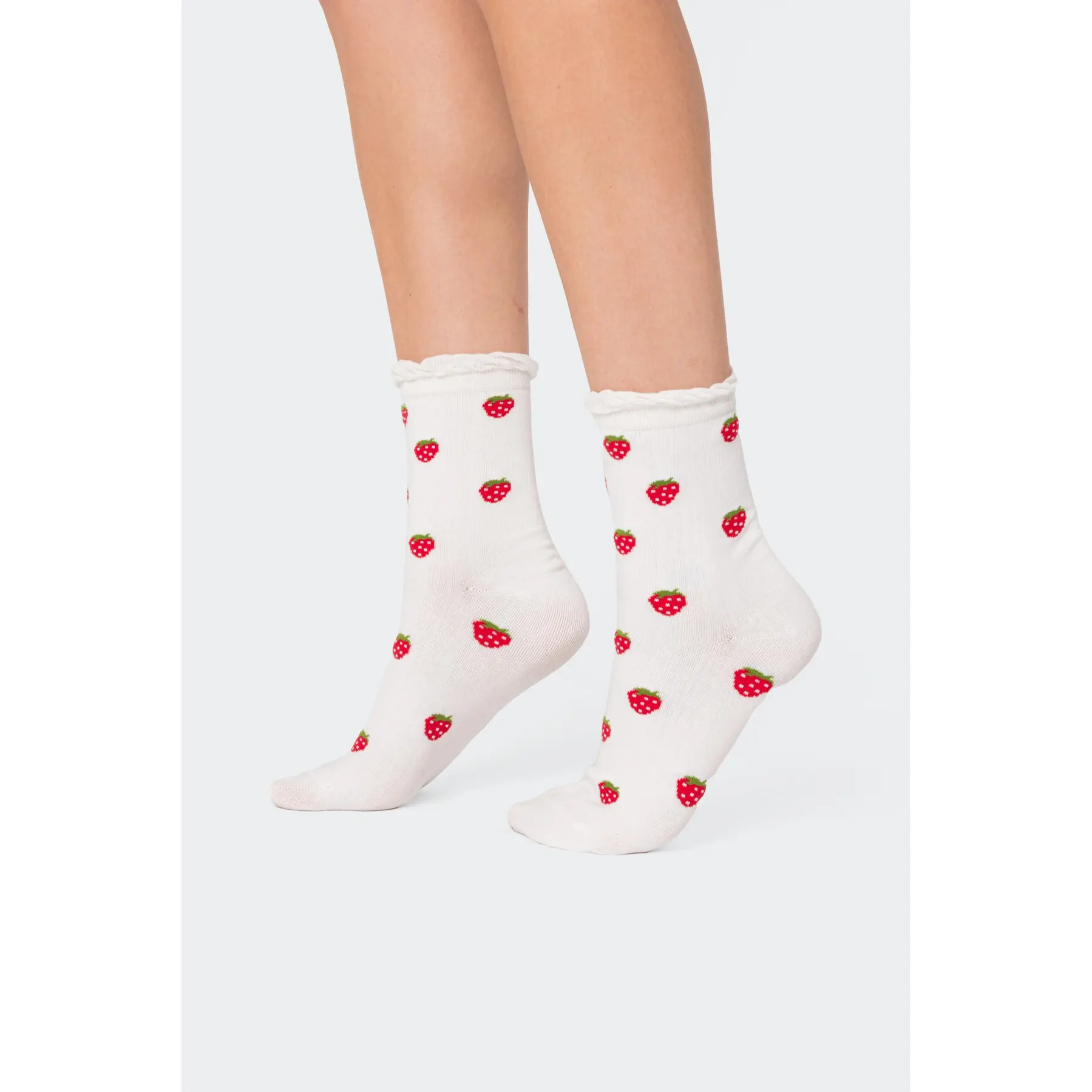 Strawberry Frill Socks Strawberry Frill Socks