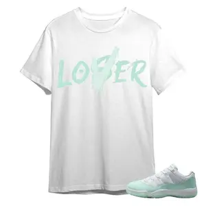 11 Low Igloo Graphic Tee, Loser Lover T-shirt Match 11 Low Igloo Prism Mint Sneaker, Casual Cool, For Every Occasion, Soft Feel