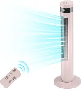 【NOT AC】Antarctic Star Tower Fan Portable Electric Oscillating Fan-36 inch Bladeless Fan Cooling Standing Fan Multifunctional Cooling Fan