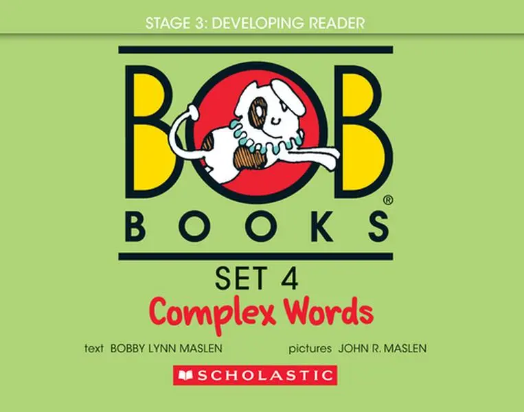 Bob Books - Complex Words Hardcover Bind-Up Phonics, Ages 4 and Up, Kindergarten, First Grade (Stage 3: Developing Reader) -- Bobby Lynn Maslen - Hardcover