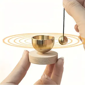 Mini Sundaramo Set - Meditation Sound Bowl, with its clear and melodious sound, suitable for yoga, meditation, and an excellent gift.