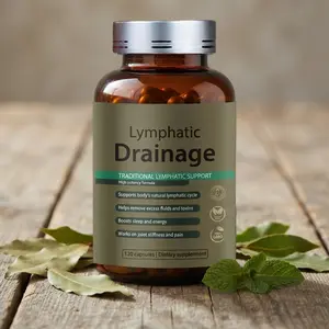 Lymphatic Drainage Capsules - Antioxident & Detox Binder Supplement - Support Natural Lymphatic Cycle 2 Month Suppy