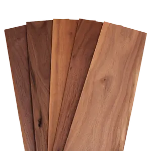 Natural Black  Walnut Thin Sawn Lumber Board Blanks (25PCS) 1/8" x 4"