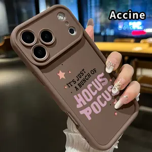 Compatible for  iPhone 17 Pro Max 16 Plus 15 14 13 12 11 XR Air E Case Magic Hocus Pocus Pattern Soft Non Slip Rugged Durable Smartphone Cover for Boy
