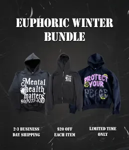 3 Hoodie Bundle: EUPHORIC WINTER BUNDLE