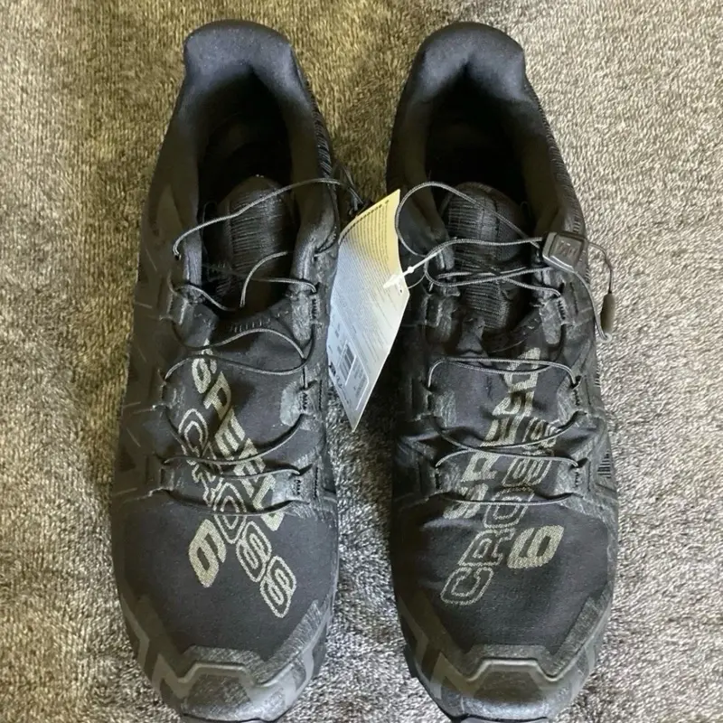 New Black Salomon Speedcross  size 6  Women