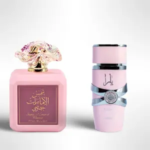 Lattafa Shams Al Emarat + Yara Eau de Parfum Bundle – 2 x 100ml (3.4 fl oz) – Long Lasting Fragrances for Her