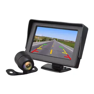 Universal Car Rear View Camera, HD Waterproof Car Rear View Camera, Waterproof Car Night Vision Camera, Car Accessory, Car Gadgets