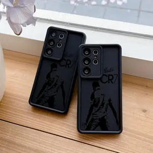 football CR7Phone Case Suitable for Samsung Galaxy S26 S25 S24 A26 A36 A17 A07 A55 A35 A06 A05 A14 A24 A34 A54 A16 A05S A25 A15 A23 A33 A53 A73 A13 A04E A04 S23 S22 S21 S20 FE Ultra Plus 4G 5G Anti Fall Shockproof Soft TPU Back Cover