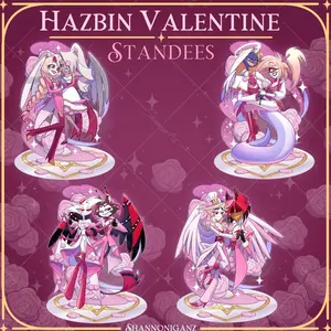 Hazbin Valentine Standees