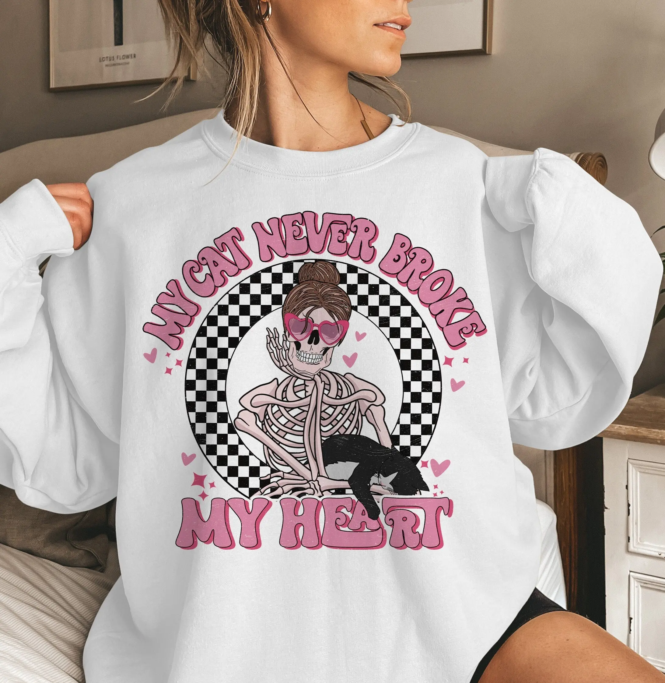 Valentines Day sublimation Sweatshirt, Retro Valentines Sweatshirt, Funny Valentine's Sweatshirt, Valentine Sublimation Digital Design Download, Skeleton Sweatshirt