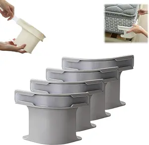 Bed Sheet Holder with Locking Clips Set of 4, Corner Fitted for All Mattress Sizes Bedsheet Clip Durable Bedding