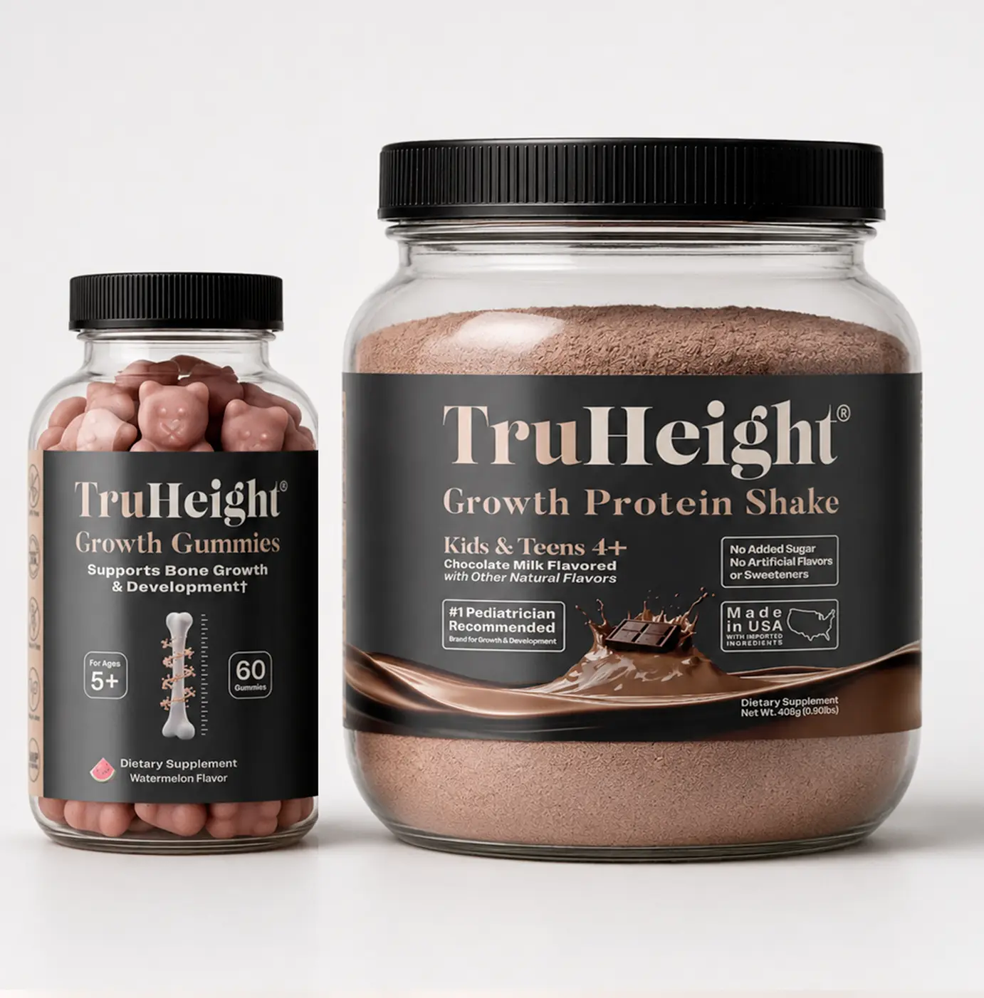 TruHeight Growth Bundle - Complete Growth & Wellness Support for Kids & Teens TruHeight Growth Bundle - Complete Growth & Wellness Support for Kids & Teens
