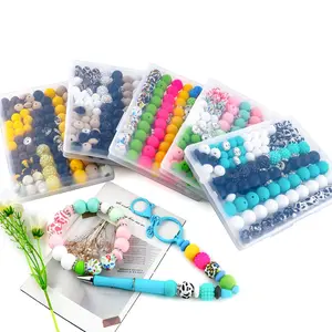 Beads Making Kit, DIY Beads & Accessories Kit, DIY Beading Accessories, DIY Jewelry Making Supplies for Bracelet & Necklace Making