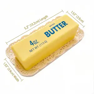 Butter Stick Squishy - Super Soft Slow RisingFidget Toy, Cream Scent Stress Relief SqueezeToy for Teens & Adults, Non-Toxic Sensory ToyGift