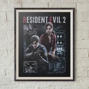 RESIDENT EVIL 2 REMAKE Print