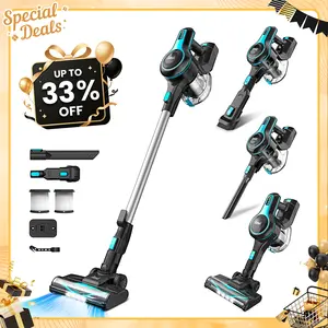 N520 Cordless Stick  Handheld Vacuum Cleaner 30Kpa 40 Mins Runtime Lightweight Stick Vacuum,Self-Standing Rechargeable Vacuum Cleaners for Pet Hair,Carpet,Hardwood Floor N520 pet lovers DealsForYouDays