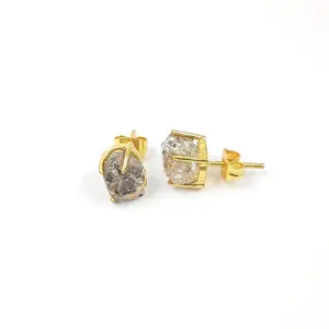 Herkimer Diamond Studs