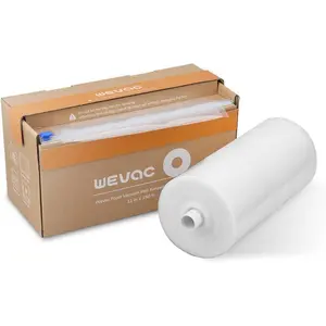 Wevac 11” x 150’ Food Vacuum Seal Roll Keeper with Cutter, Ideal Vacuum Sealer Bags for Food Saver, BPA Free, Commercial Grade, Great for Storage, Meal prep and Sous Vide