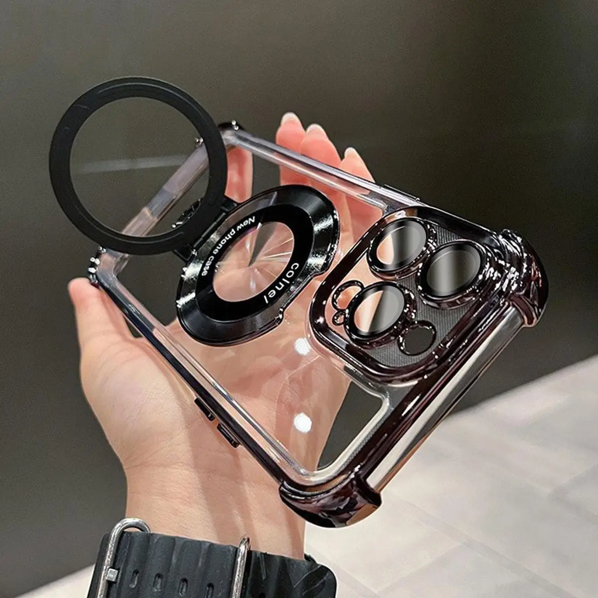 Magnetic Case for iPhone 17 16 15 14 13 12 Pro Max 17 Air with Full Camera Lens Protection(Compatible with Mag-Safe),Military Shockproof Slim Electrop