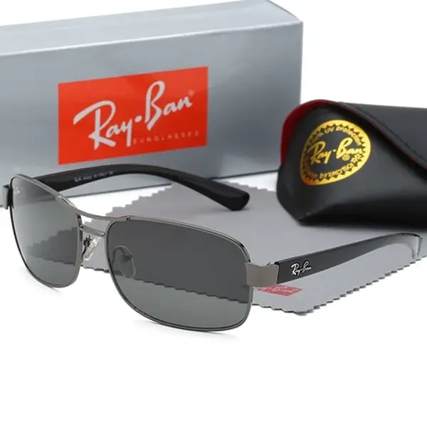 RB2140 Original Wayfarer Sunglasses, Classic Vintage Square Frame Designer Style Eyewear