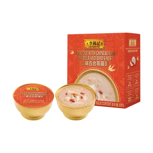 Lee Kum Kee Hong Kong Yam Lily Bird's Nest Congee - Instant Healthy Breakfast Meal Replacement, 252g